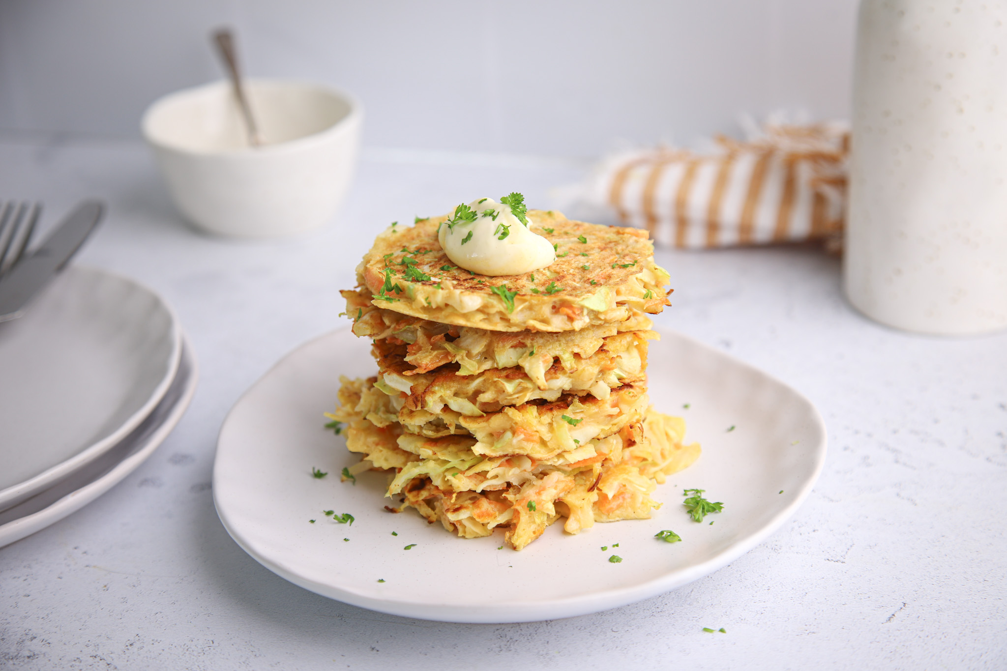 Cabbage Fritters